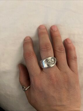 Silver Plated Spoon Ring Thomas Harrison